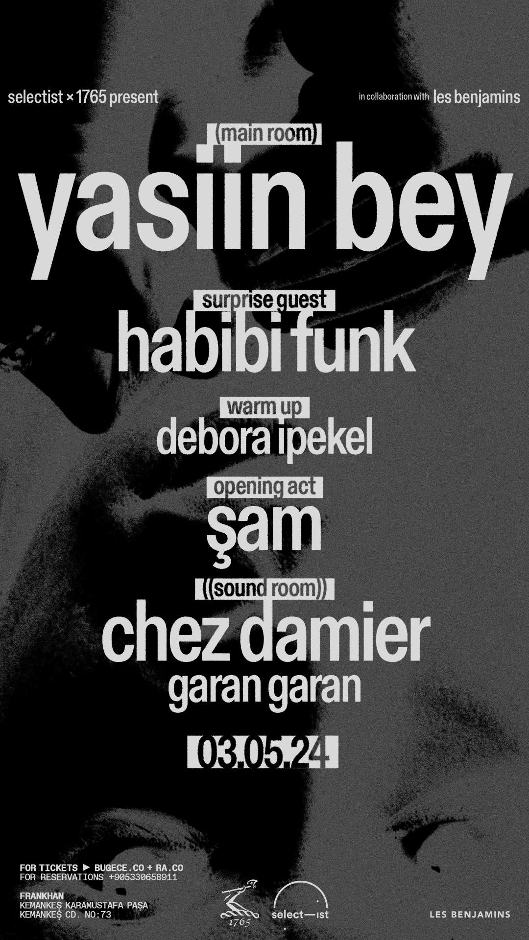 Yasiin Bey + Chez Damier at Frankhan, Istanbul