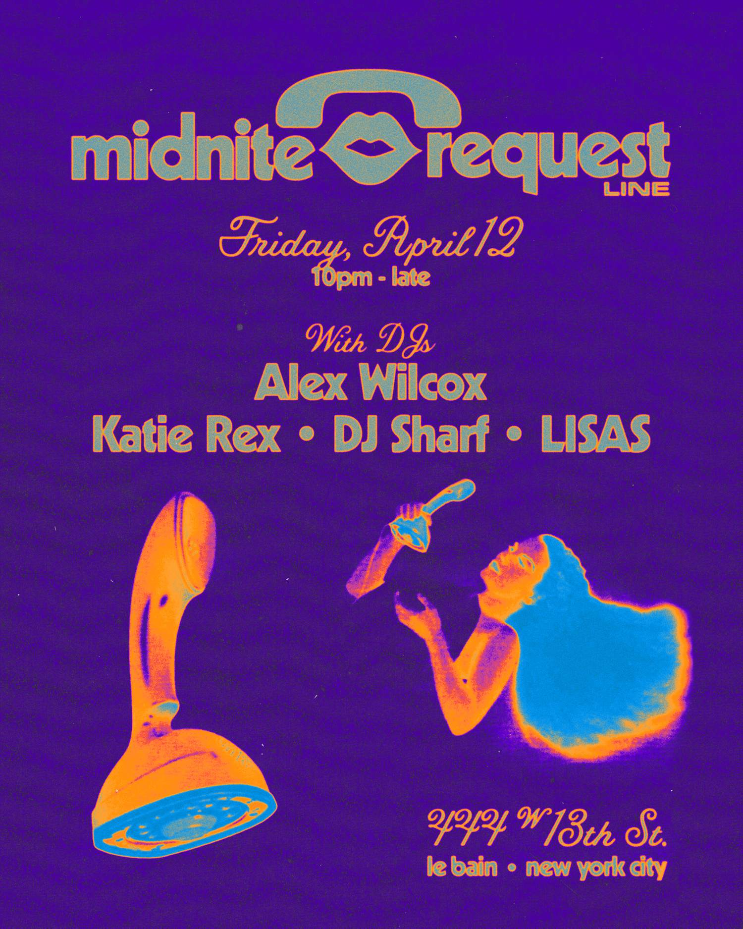 Midnite Request Line w/Alex Wilcox - Página frontal