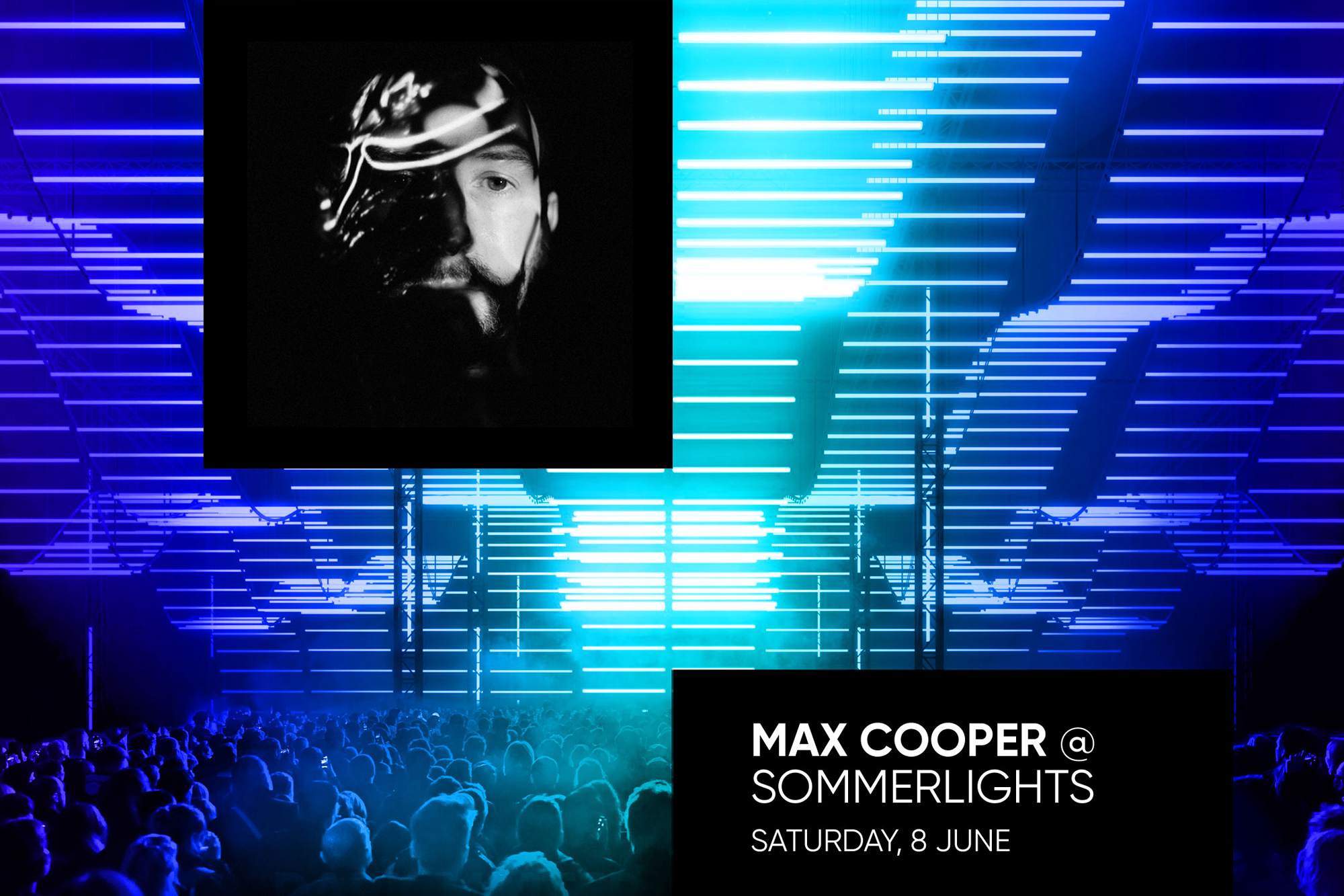 Max Cooper at SOMMERLIGHTS - フライヤー表