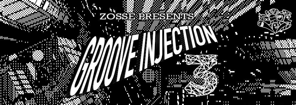 Groove Injection III with Glenn Astro, Alex Seidel & Beatpete - フライヤー表