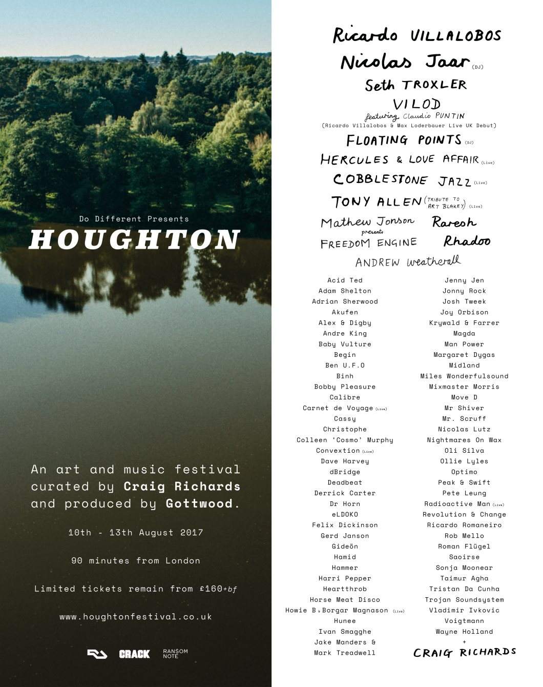 Houghton Festival - Página frontal