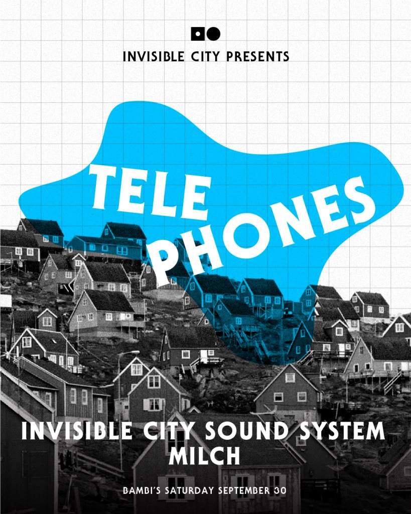 Invisible City Presents: Telephones - Página frontal