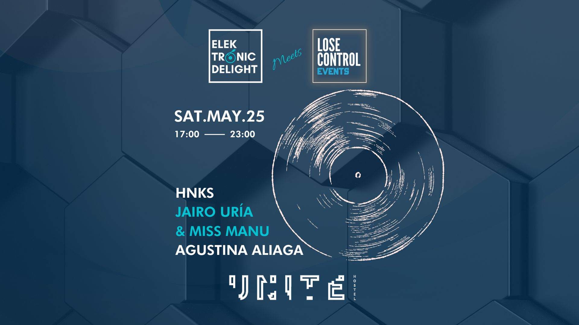 (Day Party) Elektronic Delight meets Lose Control - フライヤー表