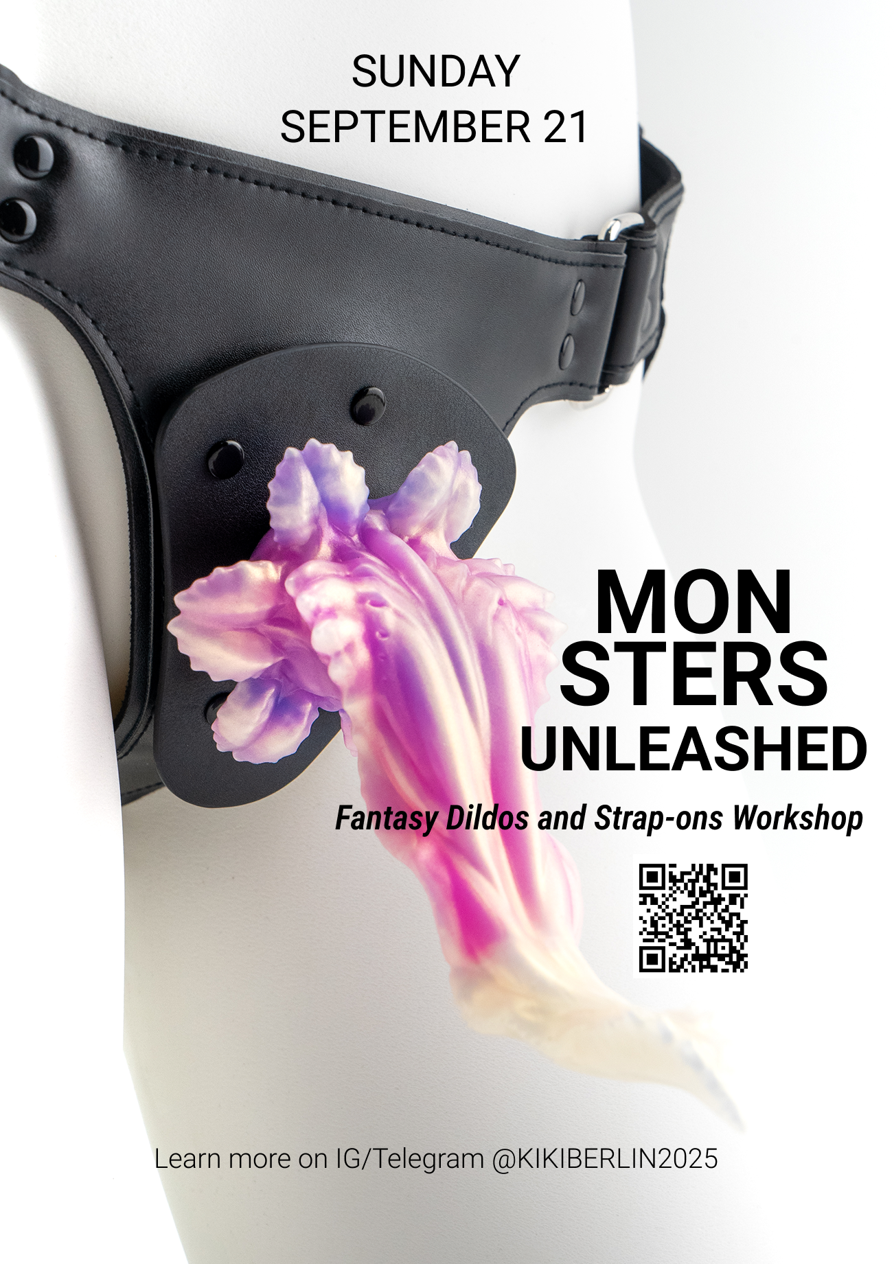 Monsters Unleashed: Fantasy Dildos and Strap-ons Workshop bei TBA, Berlin