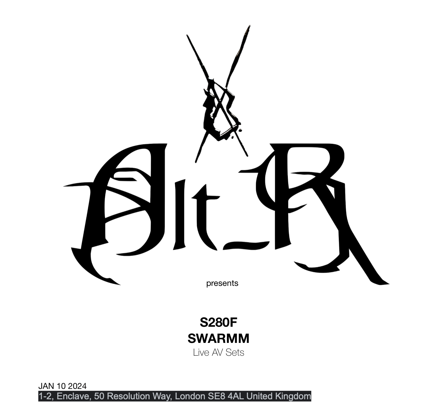 RIBBXN//ALT-R: S280F + SWARMM - Página frontal
