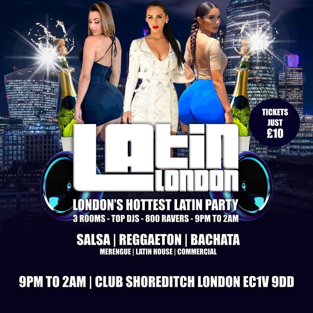 Latin London Reggaeton Easter Party - フライヤー表