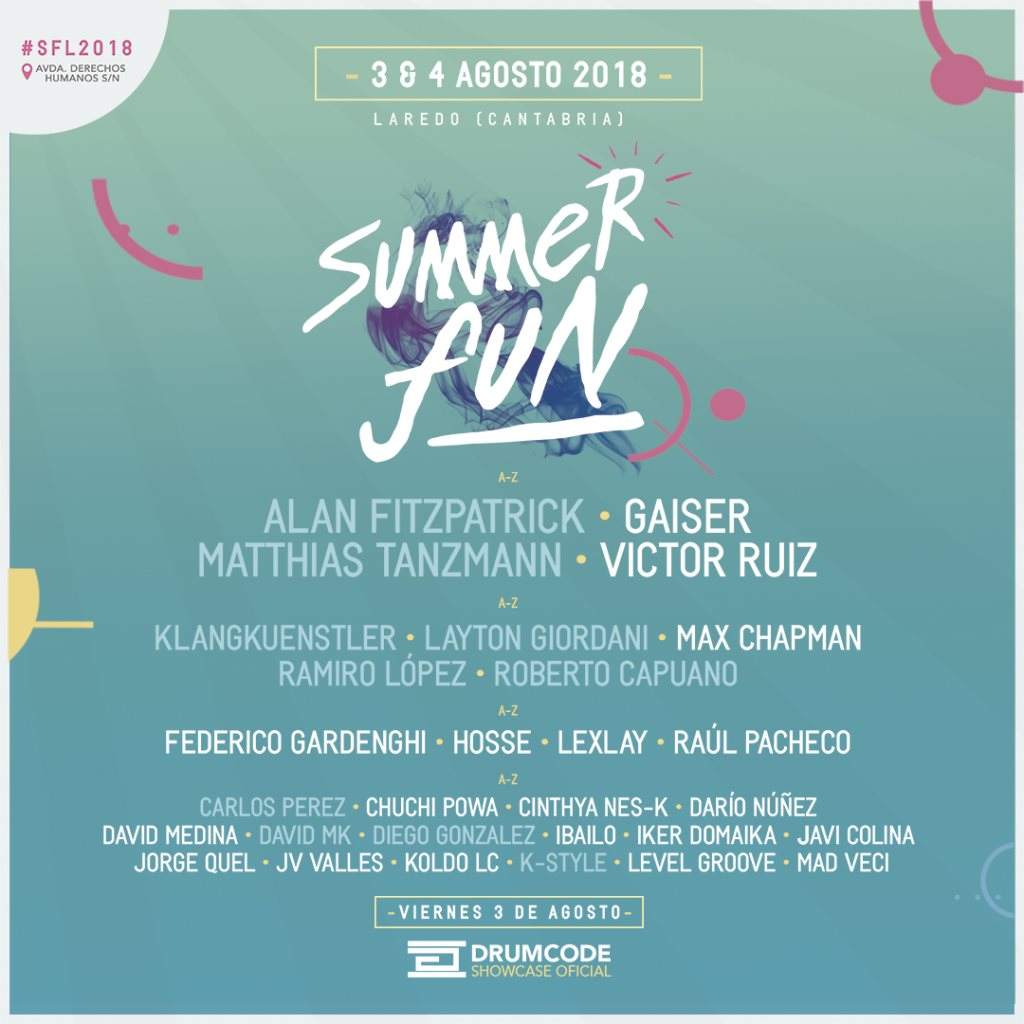 Summer Fun Laredo 2018 - フライヤー裏