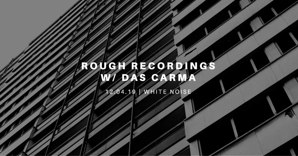 Rough Recordings Showcase - Página frontal