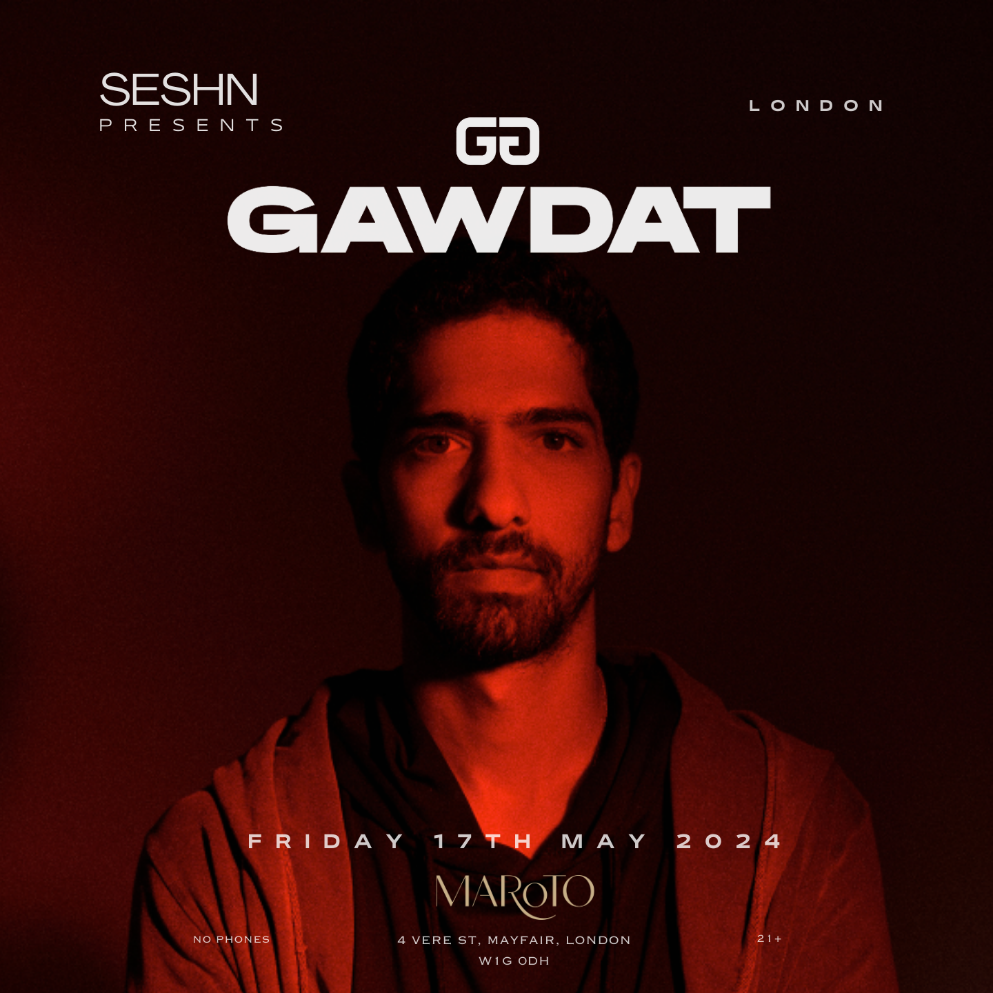 SESHN presents: Gawdat - フライヤー表