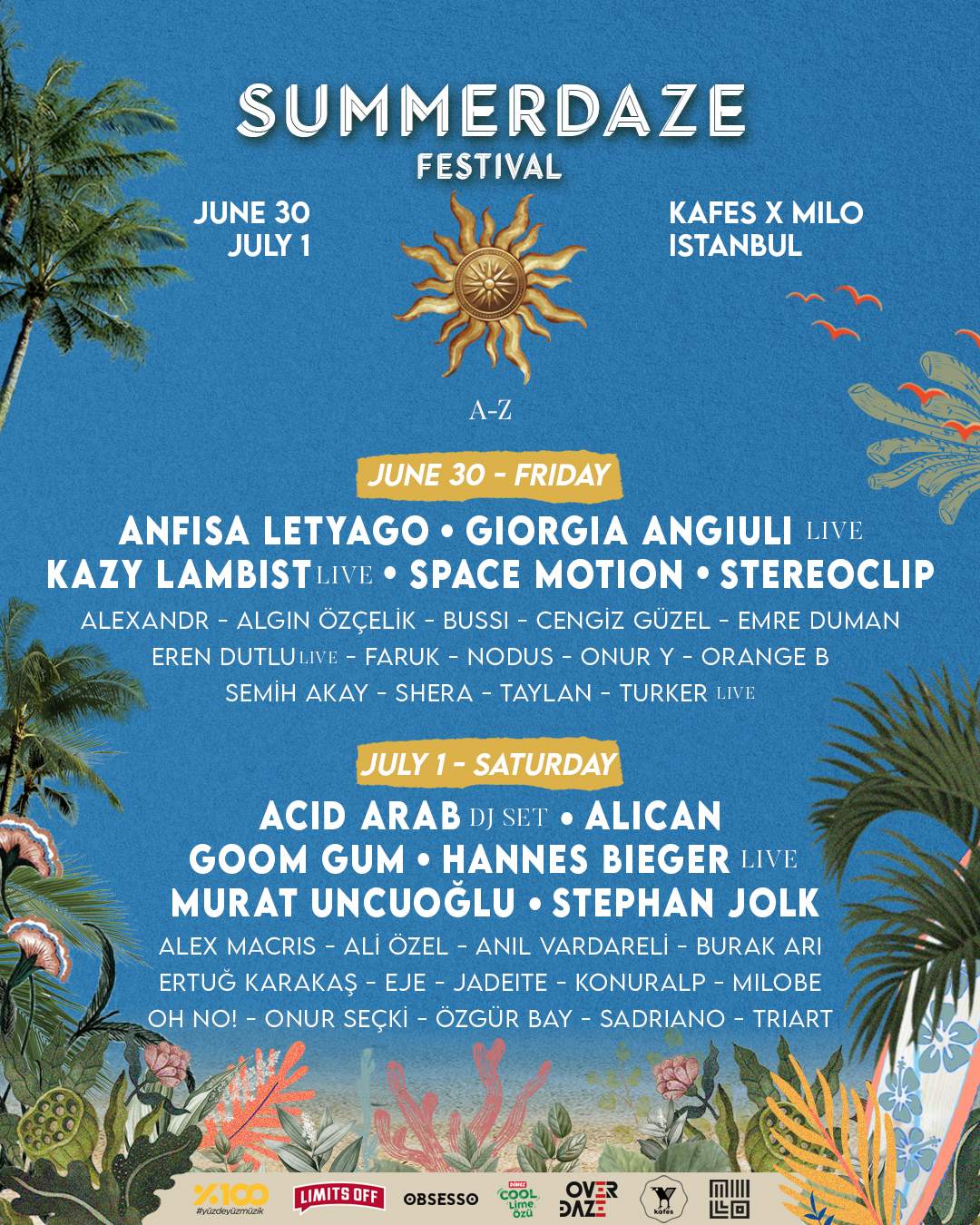 Summerdaze Festival At Kafes, Istanbul