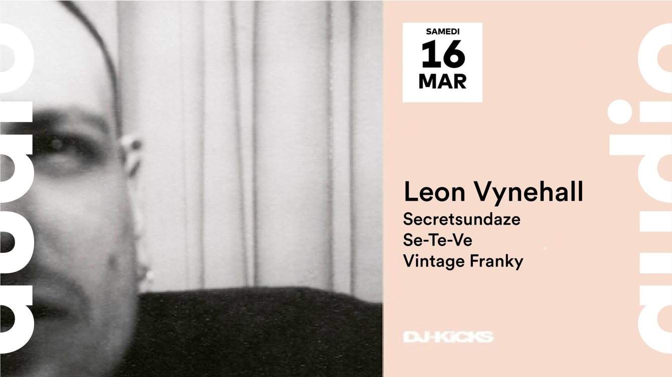 Leon Vynehall - DJ-Kicks Tour - Geneva - Página frontal