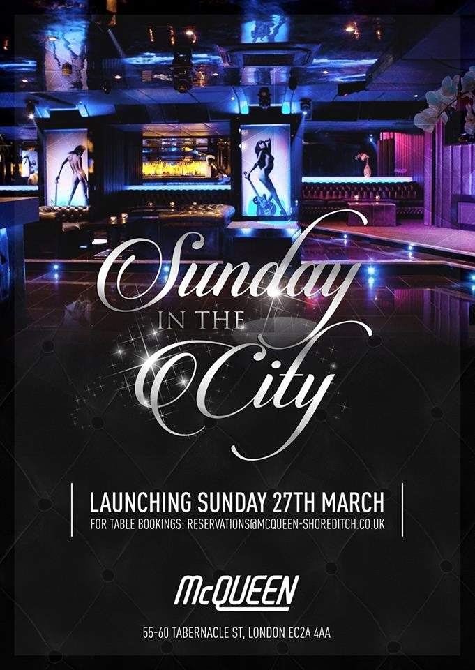 Sunday In The City: Easter Bank Holiday 12 Hour Party Free Entry - フライヤー表