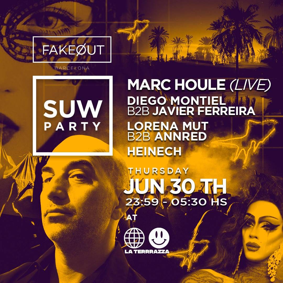 SUW x Fake Out! OPEN AIR with Marc Houle - Página frontal