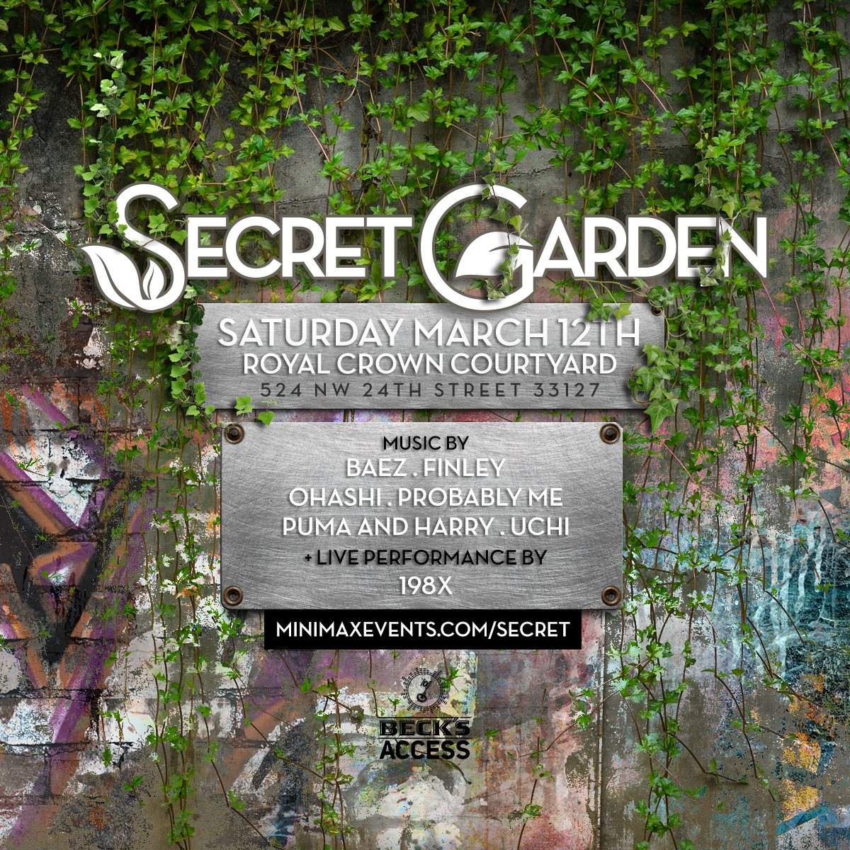 Secret Garden - Art Walk Experience - Página frontal