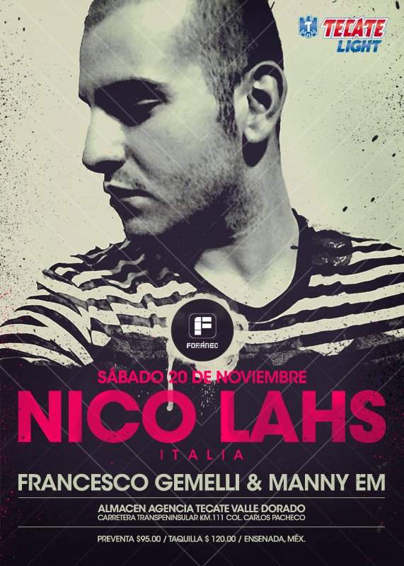 Foráneo presenta Nico Lahs - Página frontal