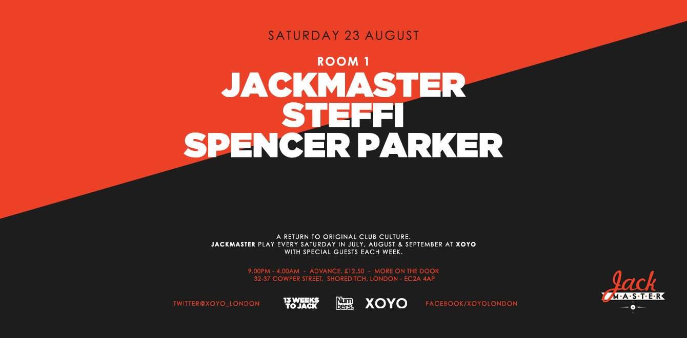 Jackmaster + Steffi + Spencer Parker - Página frontal