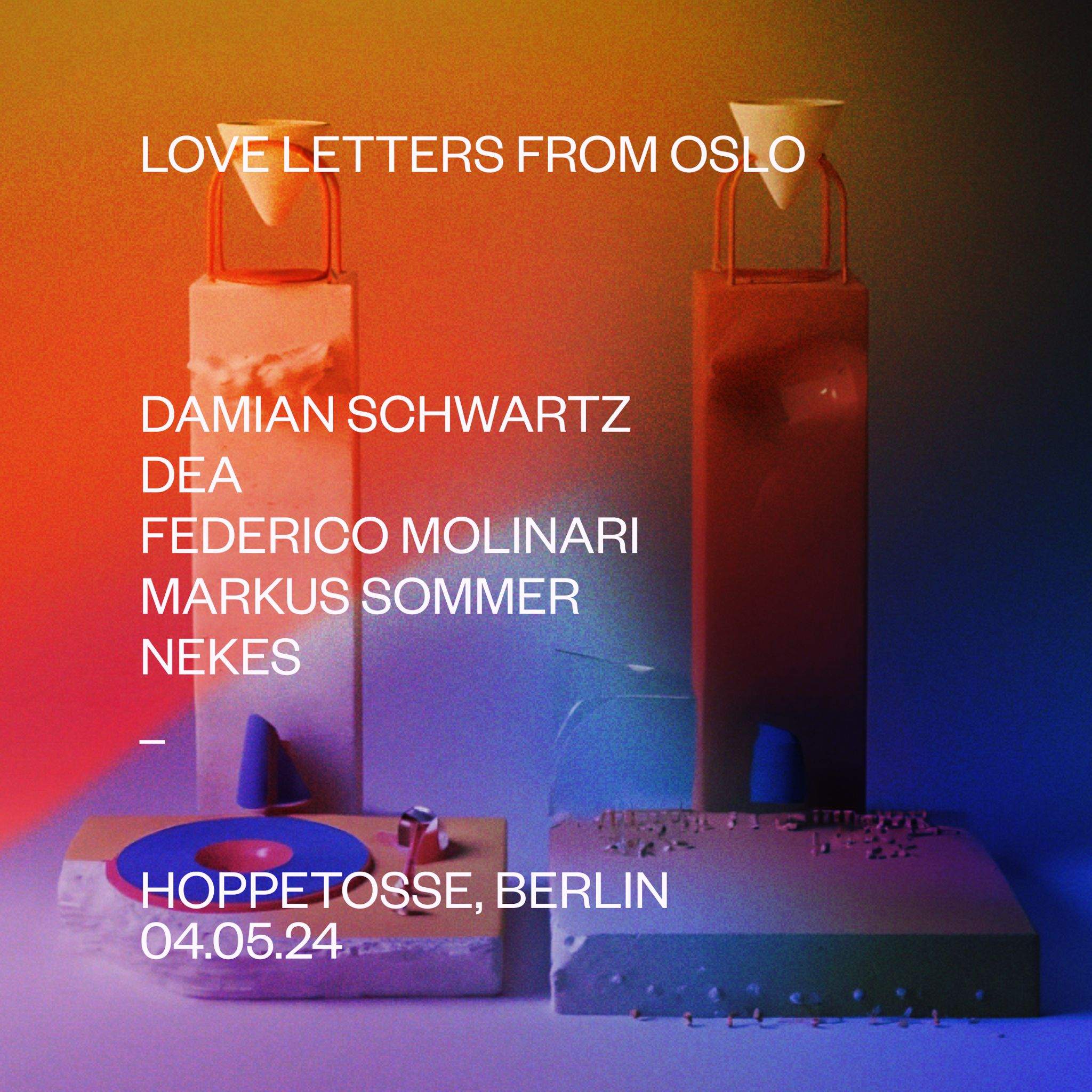 Love Letters From Oslo - フライヤー表