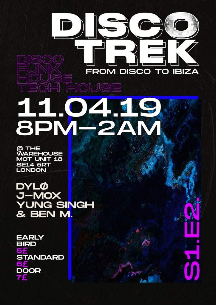 DiscoTrek S1.E2. - Warehouse Rave at Venue MOT, London