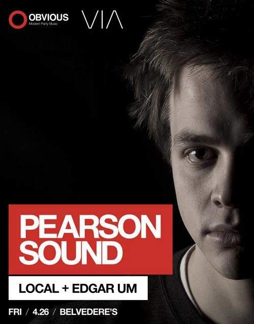 Obvious & VIA present: Pearson Sound & Grenier - Página frontal