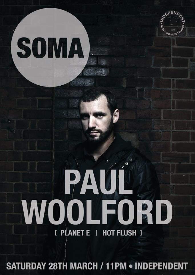 Soma presents... Paul Woolford - Página frontal