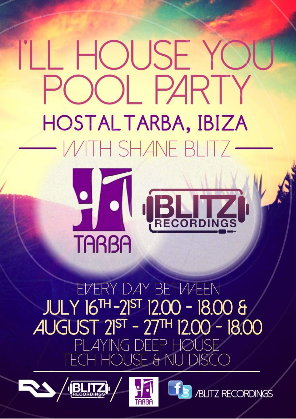 I'll House You Pool Party - Página frontal