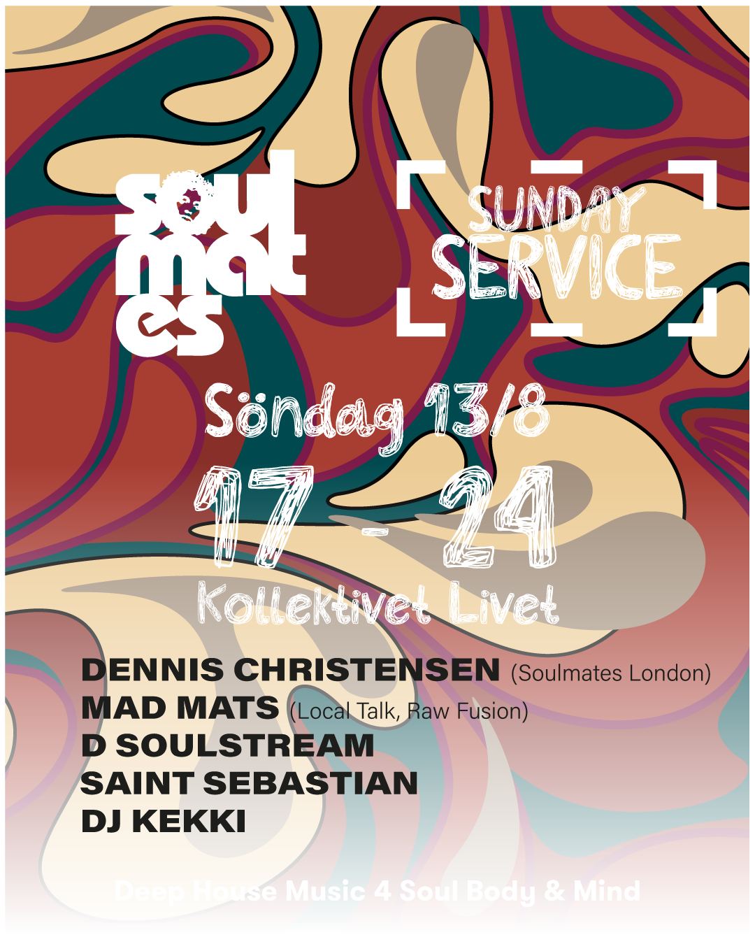 Soulmates Sunday Service - Página frontal