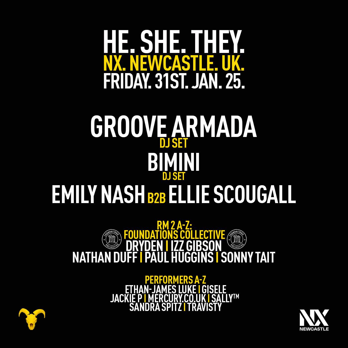 Emily Nash event flyer