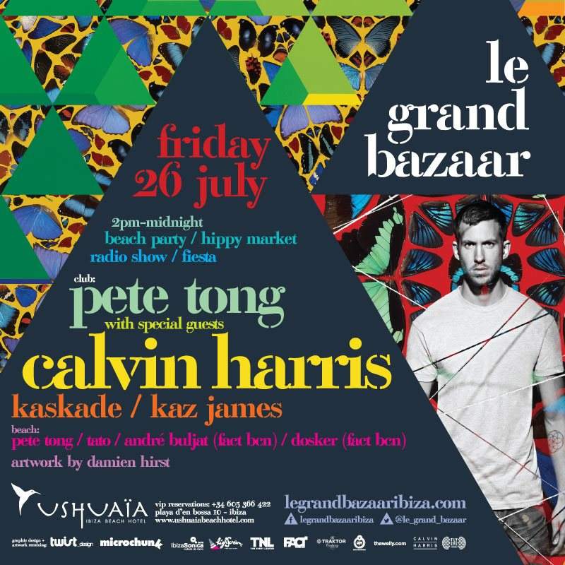 Pete Tong Presents Le Grand Bazaar - Página frontal