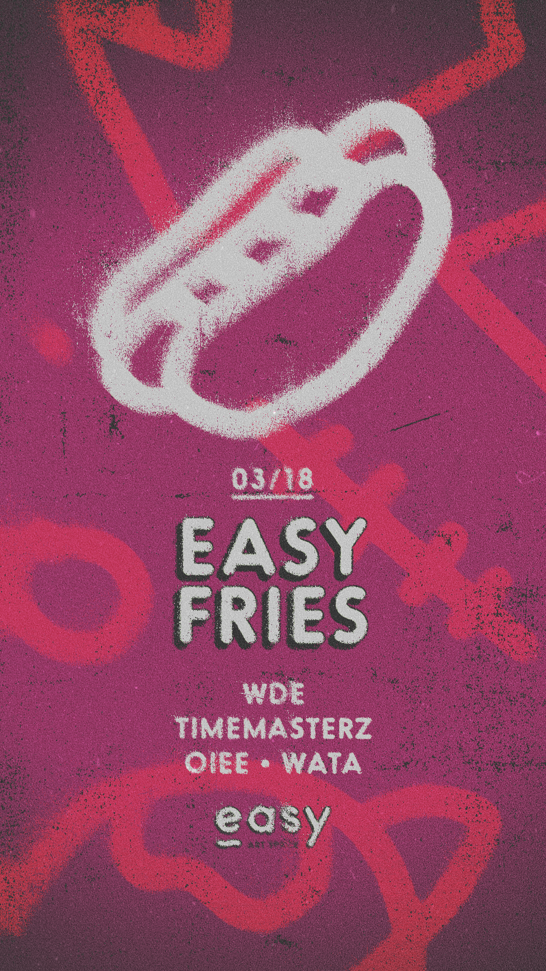 Easy Fries with WDE, Timemasterz, OIEE, WATA - Página frontal