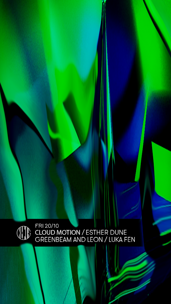 Circus // Cloud Motion / Esther Dune / Greenbeam and Leon/ Luka Fenn// - フライヤー裏