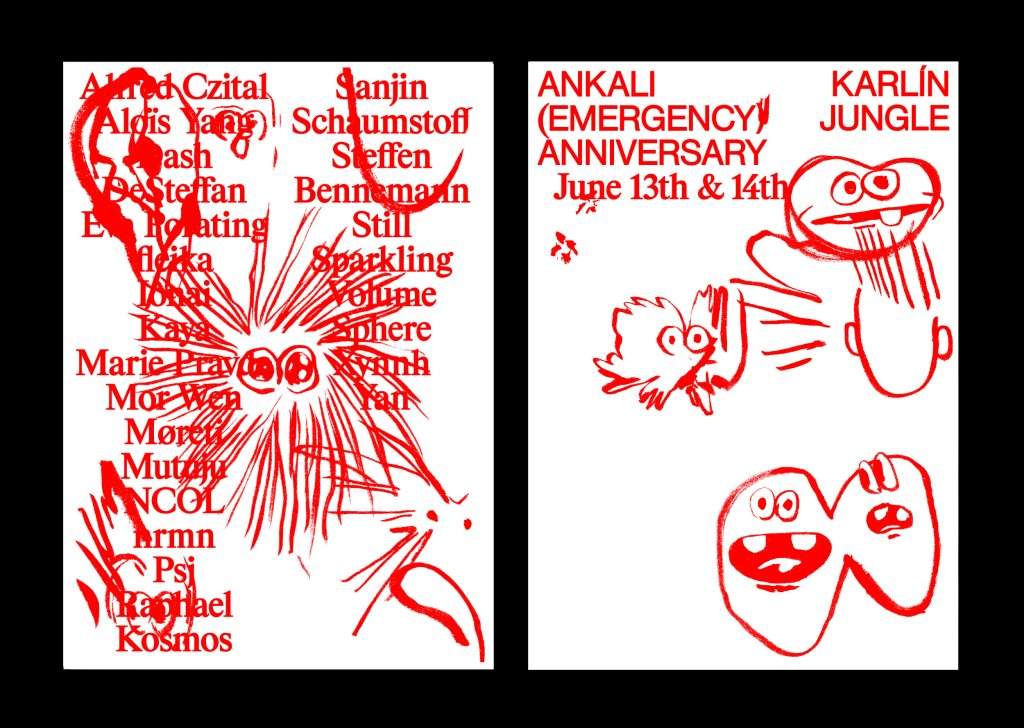 Ankali (Emergency) Anniversary bei Karlín Jungle, Prague