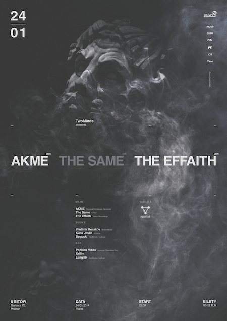 Twominds Pres. Akme, The Same, The Effaith - Página frontal