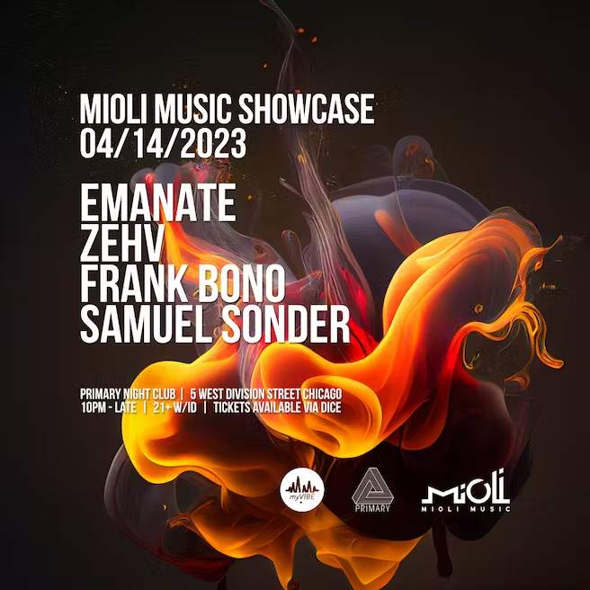 MIOLI Music Showcase - Página frontal
