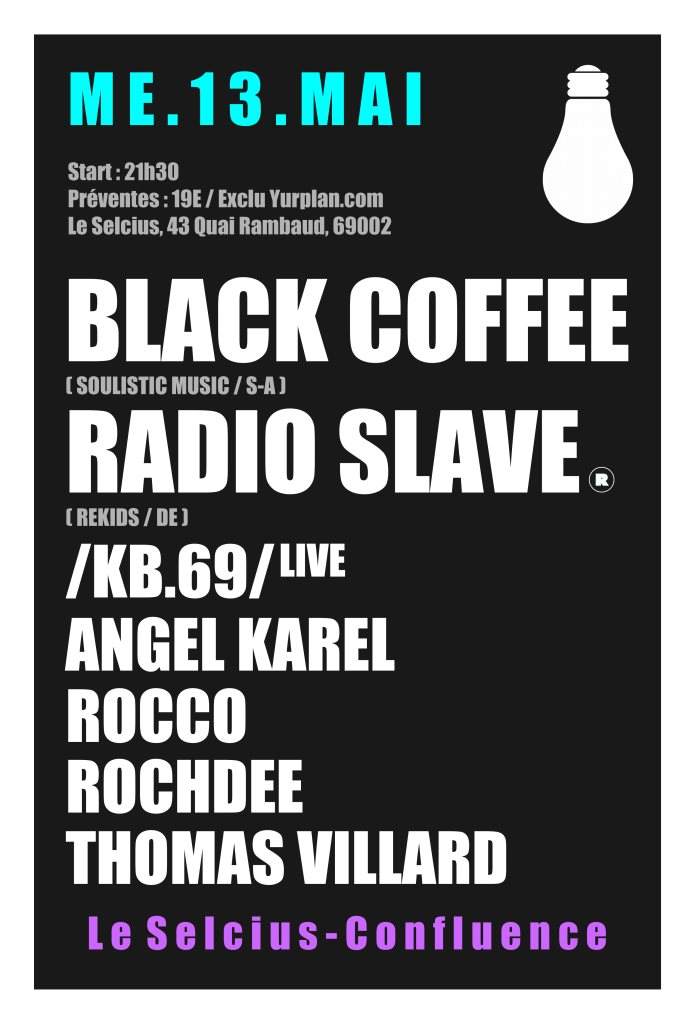 OFF NS / Black Coffee, Radio Slave & More - Página frontal