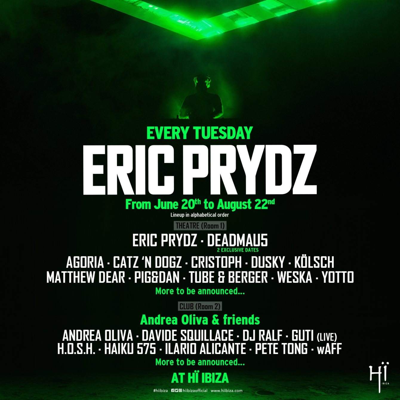 Eric Prydz + Very Special Guest: Deadmau5 - Página frontal