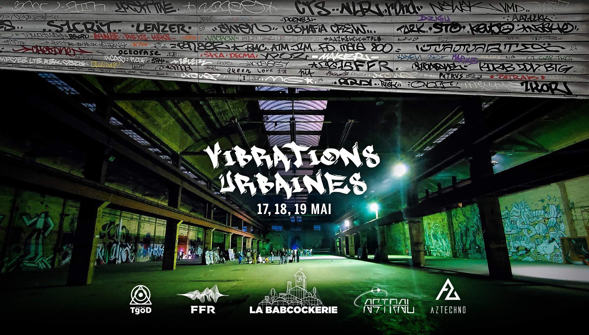 VIBRATIONS URBAINES at Babcock Factory, Paris