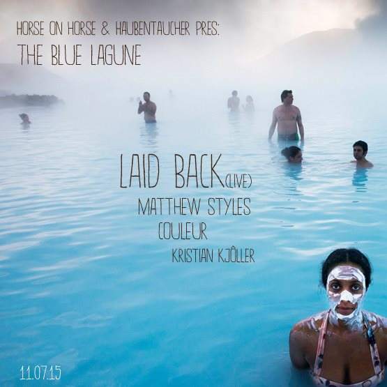 The Blue Lagoon with Laid Back *Live* - フライヤー裏