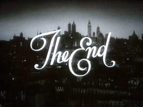 The End - フライヤー表