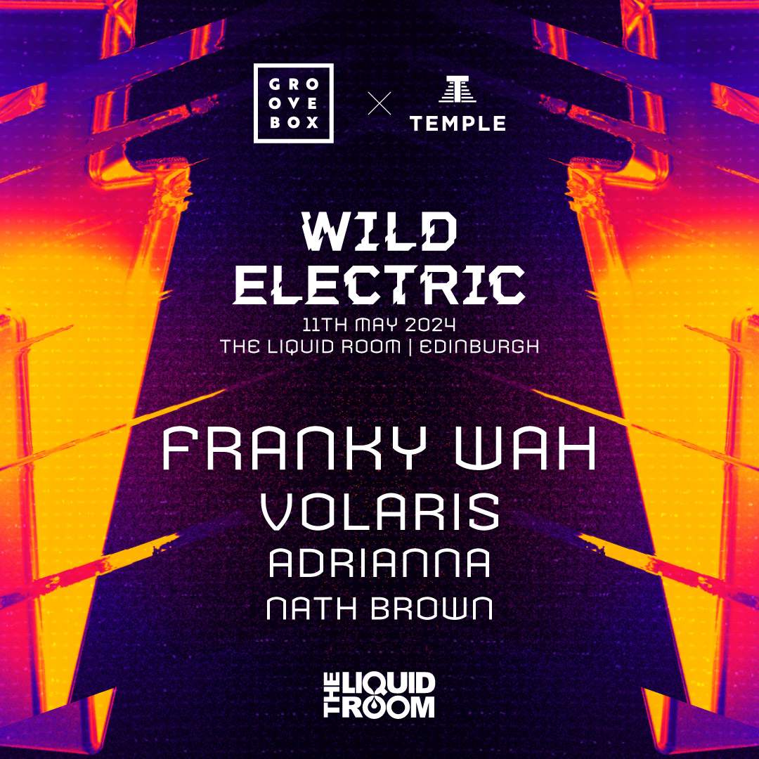Groovebox X Temple: Wild Electric with Franky Wah - Página frontal