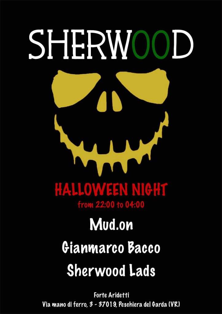 Sherwood Halloween Party - フライヤー表
