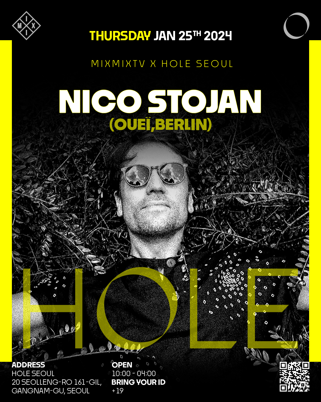 International: Nico Stojan + MixmixTV - フライヤー表