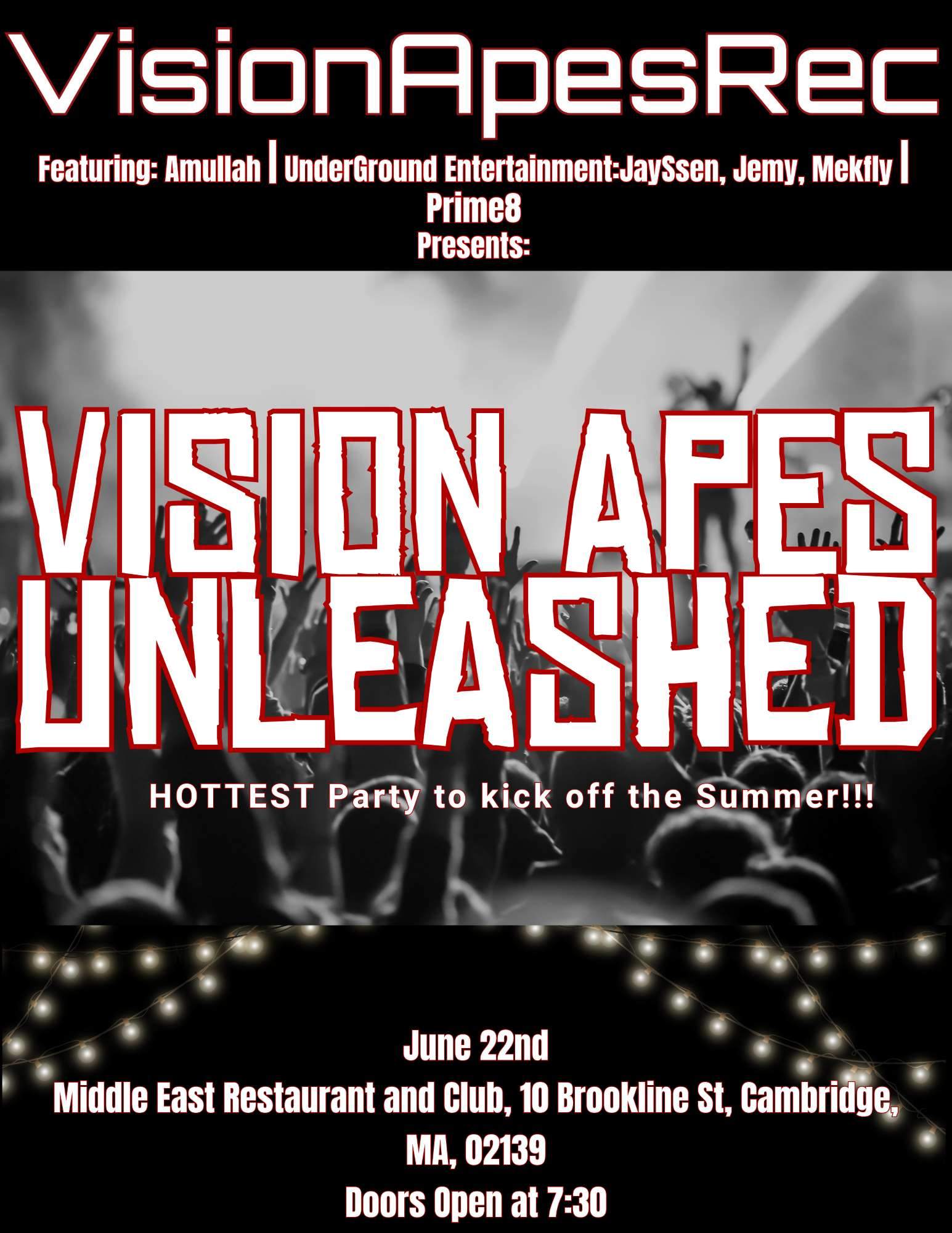 Underground Entertainment presents: VisionApes Records - Página frontal