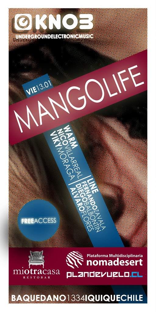 Mango Life - フライヤー表