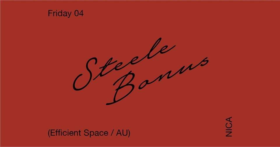 Steele Bonus (Efficient Space / AU) - フライヤー表