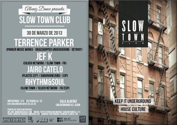 Slow Town Club - Página frontal