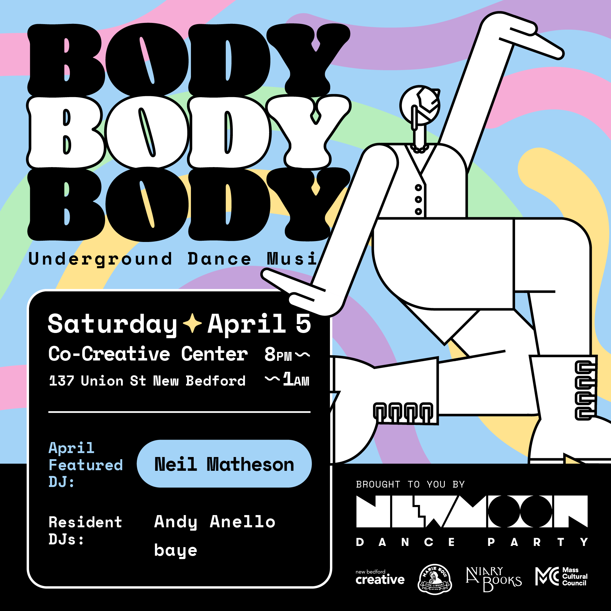 BodyBodyBody at Co-Creative Center, Massachusetts