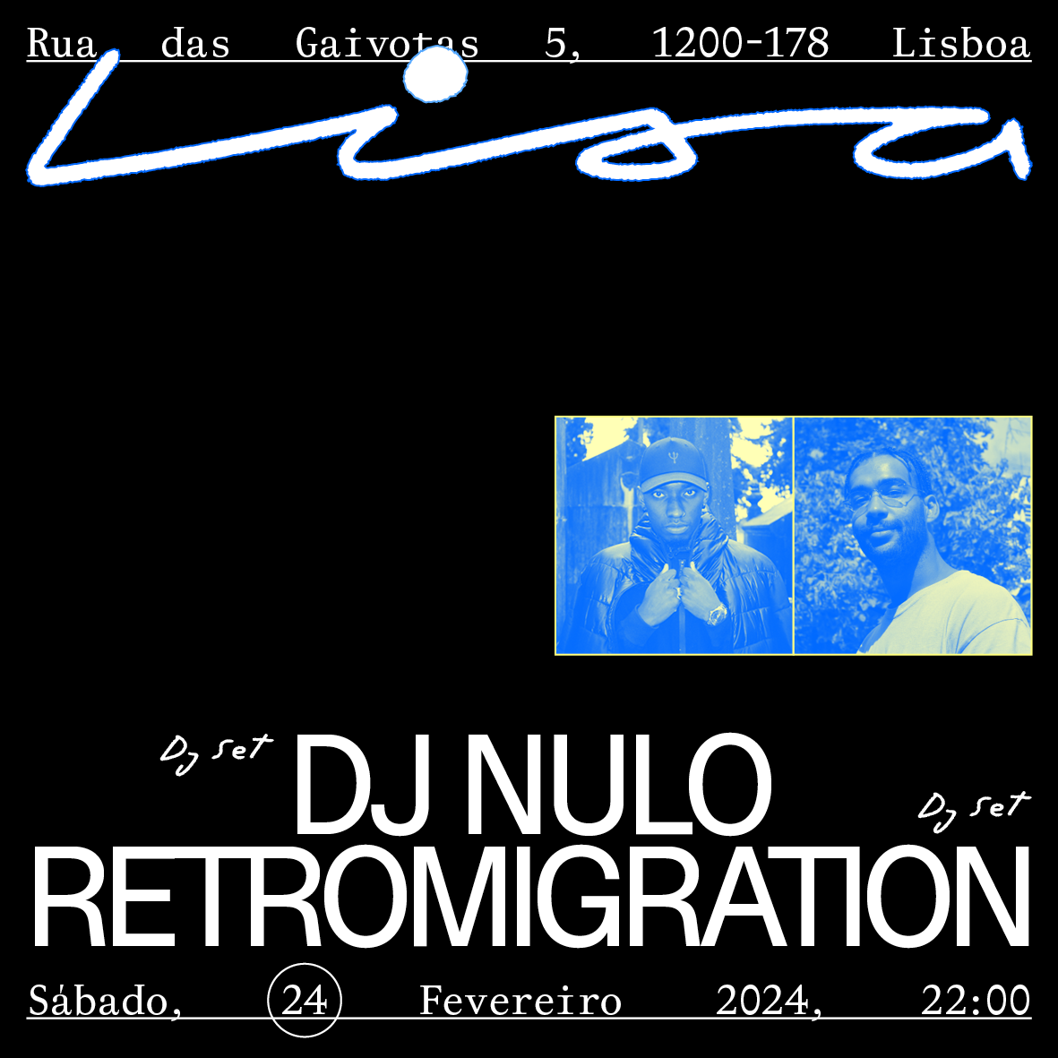 Retromigration + DJ Nulo - フライヤー表