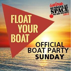Float Your Boat, We Love Sundays - Página frontal