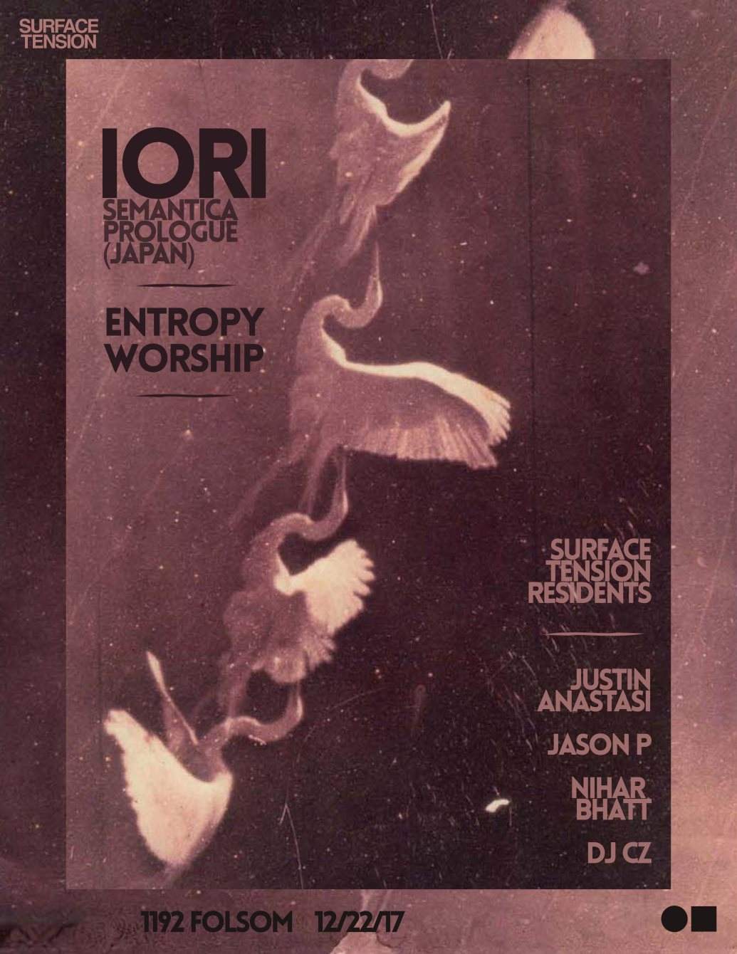 SURFACE TENSION.30: Iori, Entropy Worship - Página frontal