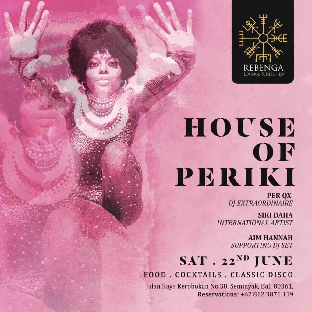 Rebenga presents: House of Periki - Página frontal